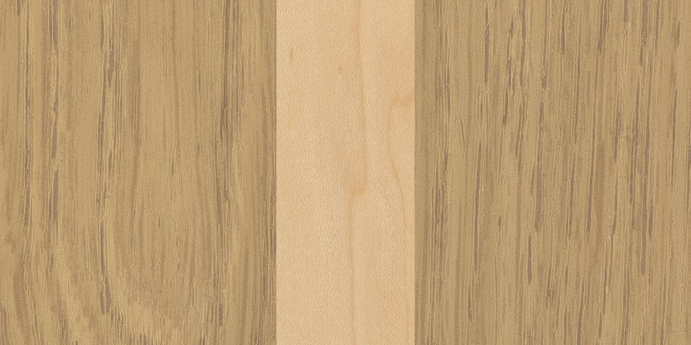oak maple combination real wood veneer sample